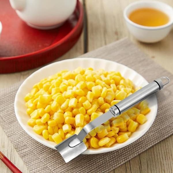 Practical Corn Peeler and Cob Cutter Kitchen Utensil