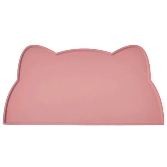 Matte, sklisikker silikonmatte - Vanntett - 44x25 cm - Rosa