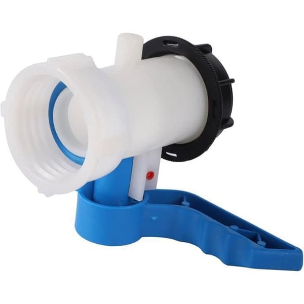 60 mm til 62 mm IBC-adapter, 1000L plasttankforbindelse, regnvand