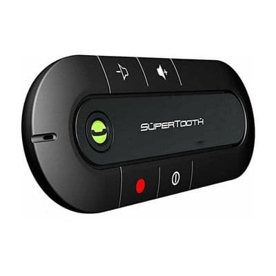 Bluetooth håndfrit bilsæt kompatibelt med smartphones, sort, ABDO-enhed