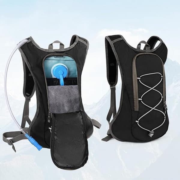 Backpack - Travel Backpack - Outdoor Sports Backpack - Hydration Backpack - Hiking Backpack - with 2L Water Bladder - Sports Backpack - Breathable