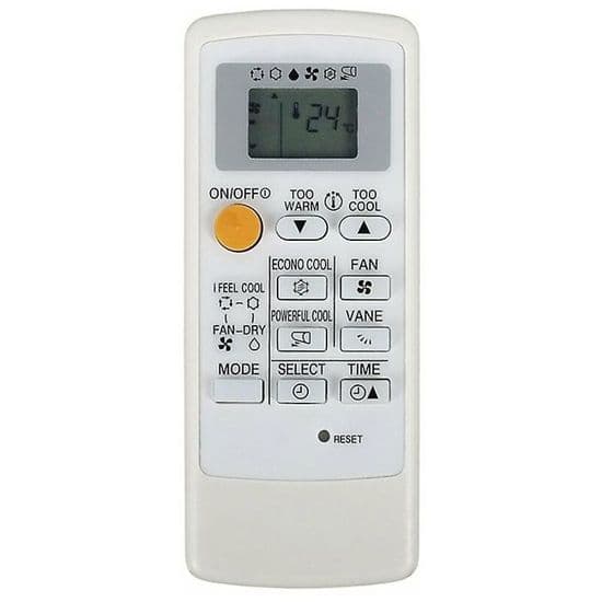 Kompatibel erstatningsfjernkontroll for klimaanlegg - For Mitsubishi MP04B MP04A MP2B