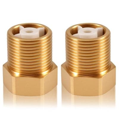 3/4\" kontraventil - messing - 10 bar - pakke med 2