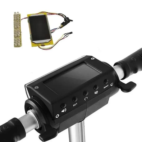 36V LCD-displaypanel til elektrisk scooterudskiftningstilbehør, 8 tommer, passer til Kugoo S1 S2 S3 scooter