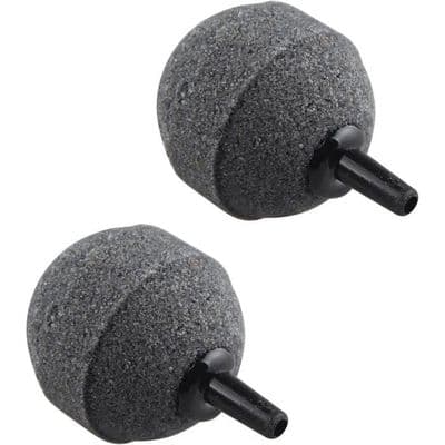 2 st 30 mm fiskbehållare kulbubbla luftstenar diffusor för fiskbehållare akvarium hydroponisk pump