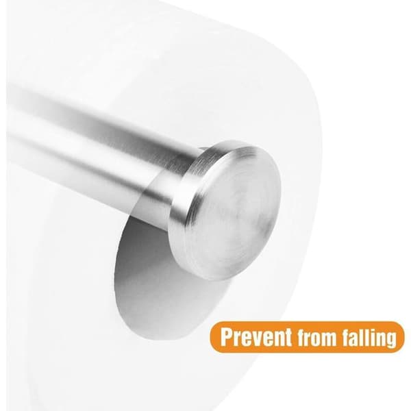 Toiletpapirholder, rustfrit stål - rustfri - moderne design - flere farver