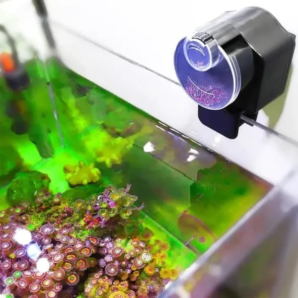 Kompakt Automatisk Fiskefoderautomat Fiskefoderdispenser Foderværktøj - LAT