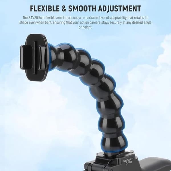 Flexible Clamp Mount, Super Clamp Desk Pole Mount for Action Cameras