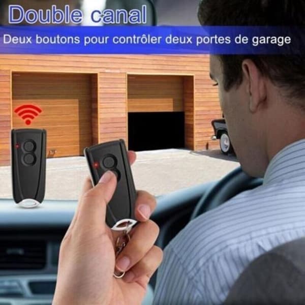 Garagedørssender for Ecostar RSC2 433,92 MHz - 2-pakning