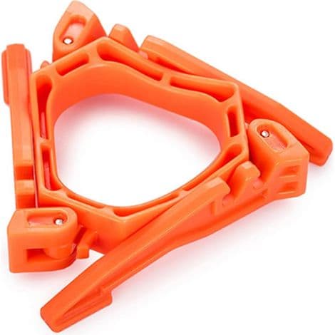 Fire-Maple skridsikker ABS gasbeholderstativ, foldbart, bærbart stativ til camping, vandreture, madlavning (orange)