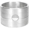 Aluminiumstøbeform, legeringsboks til gør-det-selv cylindrisk støbning af smykkeringe