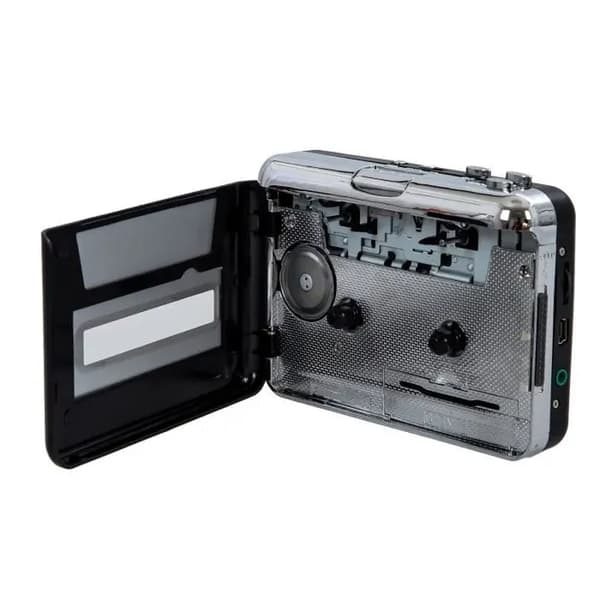 USB kassettspiller MP3-konverterer - Svart - Kassettspiller