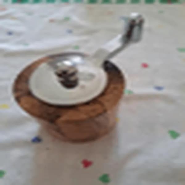 Peberkværn - Sonew - Manuel - Rustfrit stål - Gummitræ - Keramik