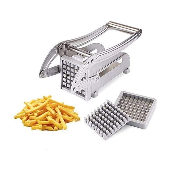 Herzberg frityrkutter i rustfritt stål HG04166 - Skarpe kniver, rask kutting
