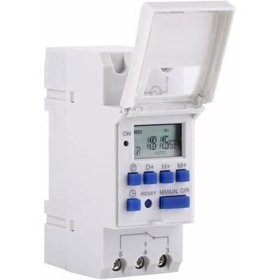 LCD Timer Ugentlig Elektrisk Digital Timerkontakt 15A (220V) FDC