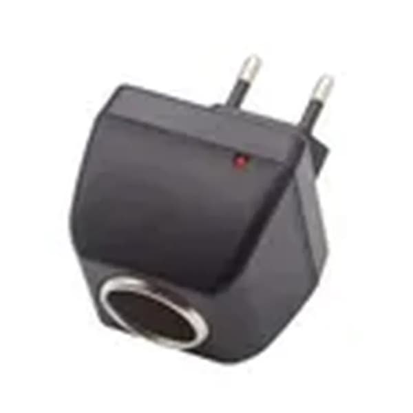 AC til DC strømadapter, bilstrømkonverter AC 100-240V til DC 12V 6W stikadapter
