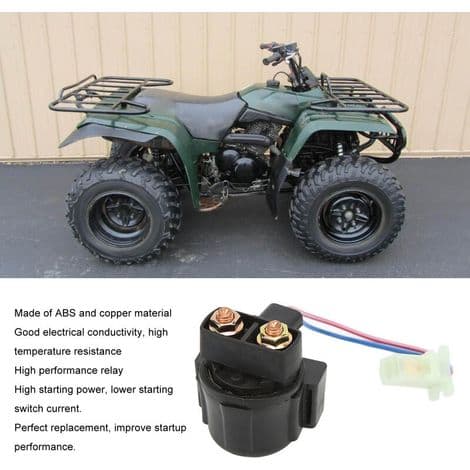 Starter-solenoidrelæ til ATV, UTV, reservedel til Big Bear 350 (1987-1999)