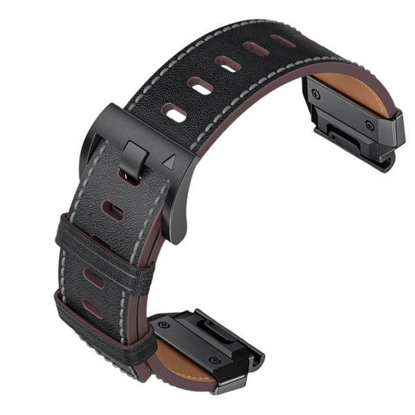 Aidon nahan kellonranneke Garmin Fenix 8/7X/7/6/5/965 musta 26 mm
