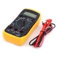 Digitalt Multimeter - CHE - Sort og Gul - 600V - 10A - Baggrundsbelysning