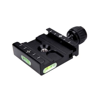Quick Release Pladeklemmeadapter til Arca-Swiss Stativ Kuglehoved