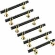 Moderne møbelgreb - Sæt med 2 - Zinklegering - 192mm Guld