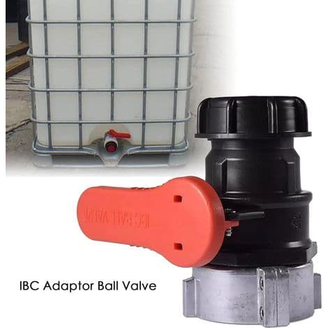 Erstatnings IBC-adapter til kugleventil - 75 mm