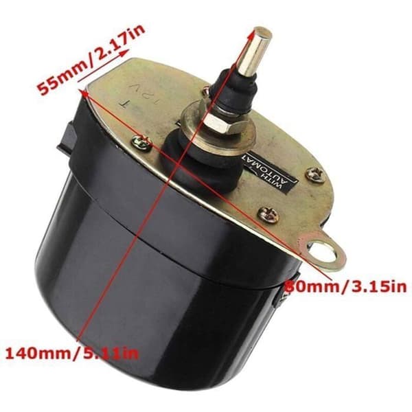 12V Automatisk Bilrudeviskermotor til Willys Jeep Traktor 01287358 7731000001