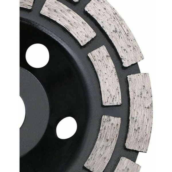 125 x 22.2 mm Diamantskive - Dobbelt Række - Universal Brug MULTI-SOCKET