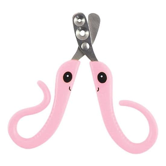 Katteklosaks - Rustfrit Stål - Pink - Bærbar