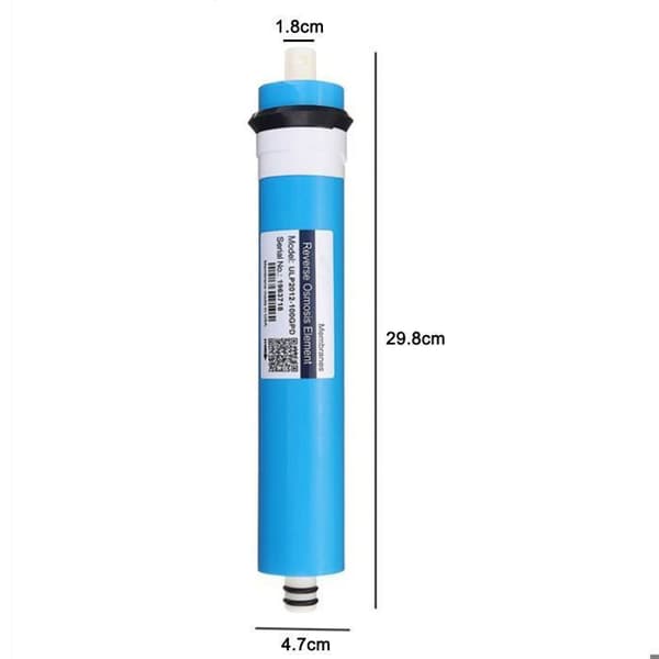 RO 2012-100G Membran - Effektiv Filtrering - Cylindrisk - Hållbar