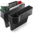 Bil Organizer 2-pak - ABS Plast - Kopholder - Sort