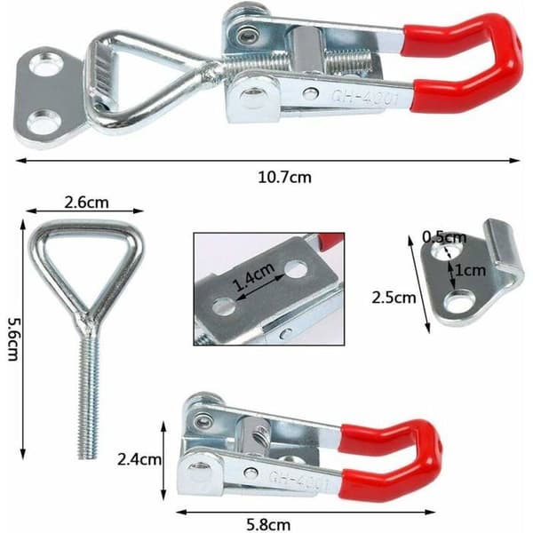 Sklisikre gummibeskyttelsestupper for gåstaver, erstatningstupper for turstaver (6 stk)
