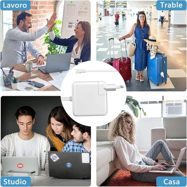 85W lader for MacBook Pro med L-formet kontakt