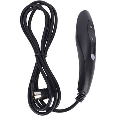 2-knaps sofakontrol - Holdbar ABS - Mikroswitch design - 5 ben