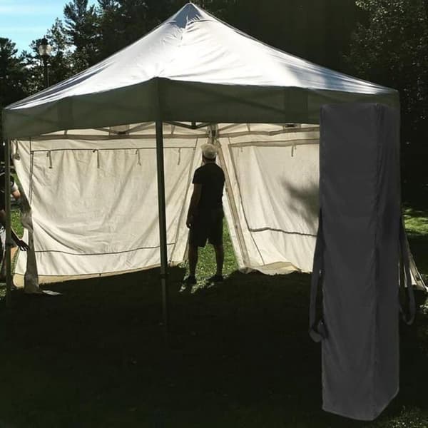 Bæretaske til havepavillon, foldbart overtræk i 210D, opbevaring til foldetelt (140 x 30 cm)