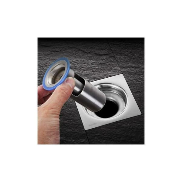 Lugtfri bruseafløb - Flere farver - Mellemlang - PVC