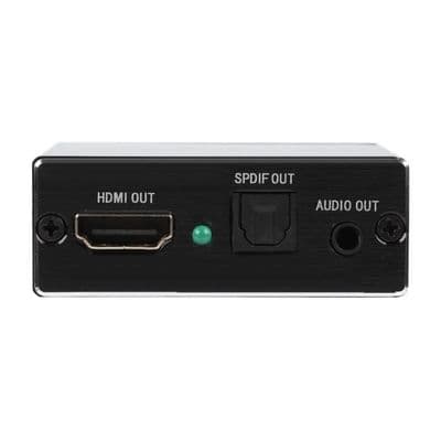 HDMI 4K * 2K Audio Splitter Extractor Converter til HDMI + SPDIF + 3.5mm Audio Output - HEN