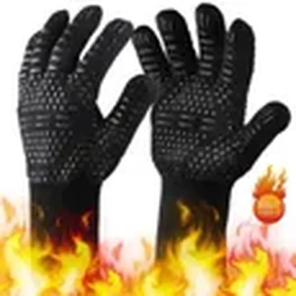 Varmebestandige grillhandsker - Op til 800°C - Universal - 1 par