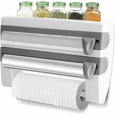 Papirdispenser, Largeight Model - Grå - ABS - 39 x 10 x 24 cm