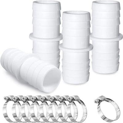 38 mm putkiliitin - 4 kpl - letkunkiristimet - monivärinen