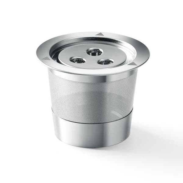 Återanvändbara K-Cups kaffekapslar för Ninja Dual Brew kaffemaskin, vit sked