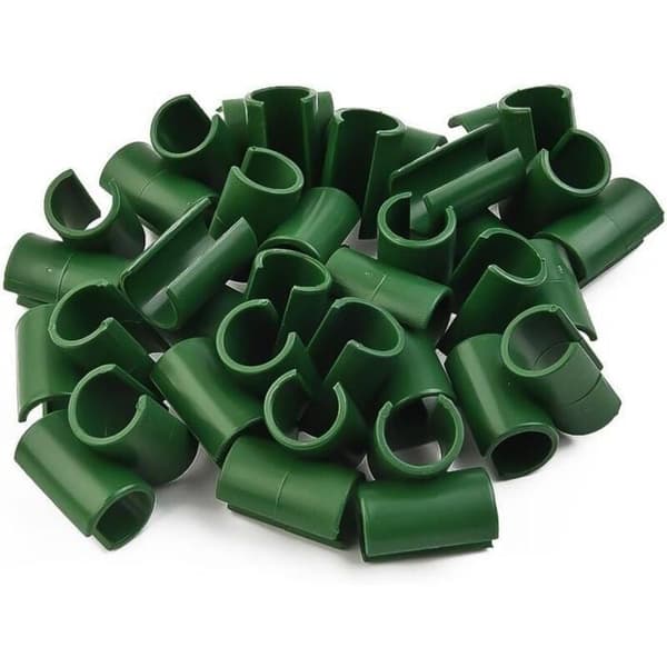 Pakke med 60 krydsforbindere til havetrellis til tomatbure, 11 mm