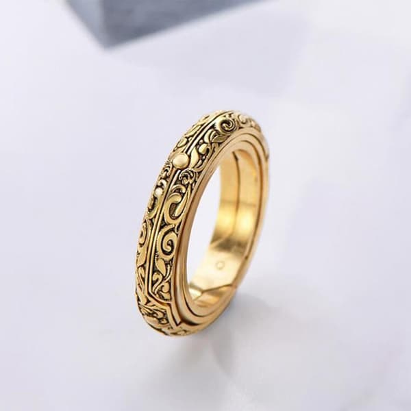 Foldbar Kosmisk Ring / Sfære Guld 18 mm