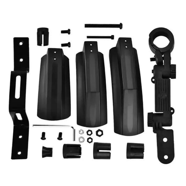 Stænkskærme - Fat Bike 26 tommer - Quick Release - 2 stk. - Sort
