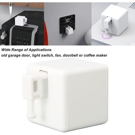 Smart Switch, Bluetooth-switch til fingerrobot, multifunktionel automatisk aktuator til smart switch-knap, til Google Assistant