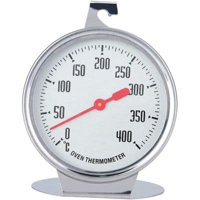 Ovntermometer, rustfrit stål - 0 til 400℃ - Multifunktionelt - Praktisk og holdbart