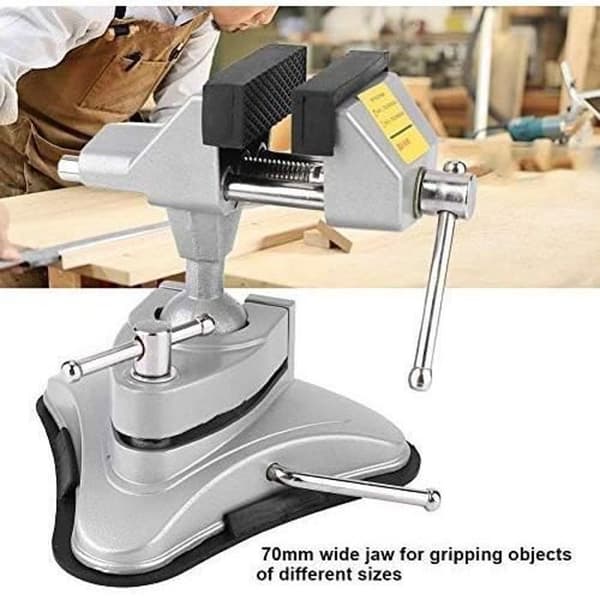 Roterende fresebord - Skrustikke - Trebearbeiding Boring - Aluminiumslegering Klokke