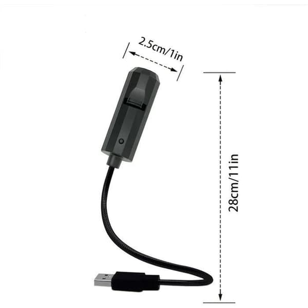 Halloween Projektorlampe, Magnetisk Spøgelseshus Projektor med 3 Tilstande | 360° Roterende LED Spøgelse USB