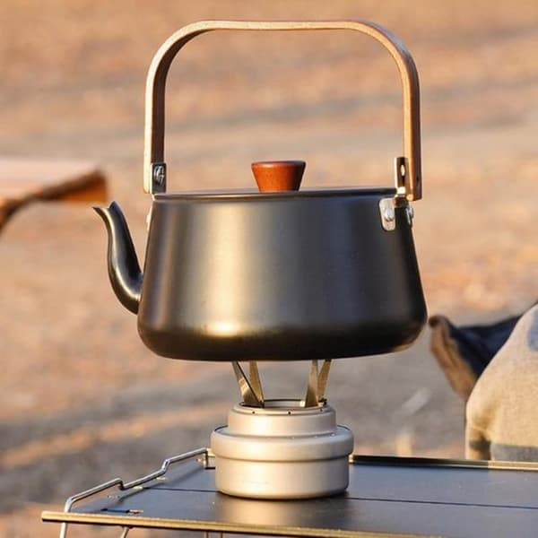 Bærbart udendørs komfurstativ, campingstativ, velegnet til camping og vandreture.