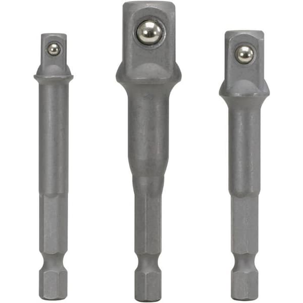 6 mm (1/4\") sekskantet skaftadapter - Grøn - 50 mm - Kromvanadiumstål